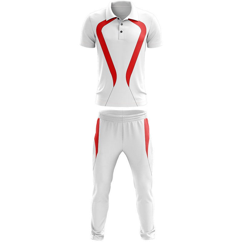 Breathable Custom logo Cricket Uniform Set 