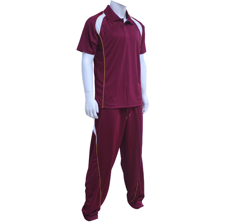 Solid Color Custom Cricket Team Uniform
