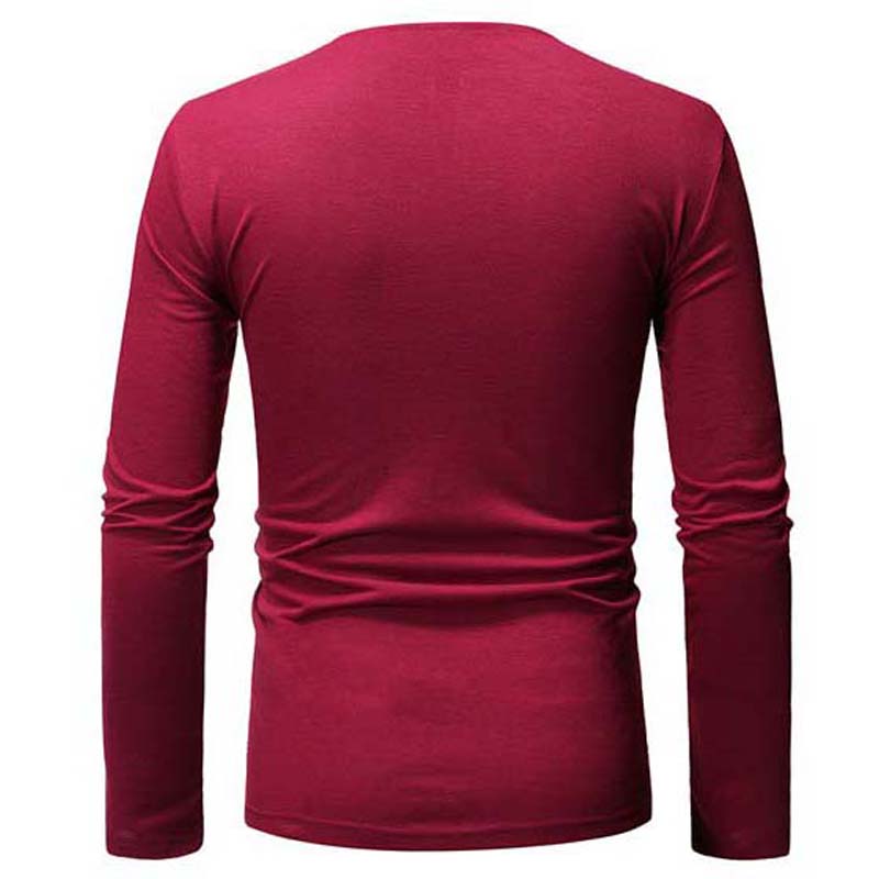 Black V-Neck Sublimated T-Shirt