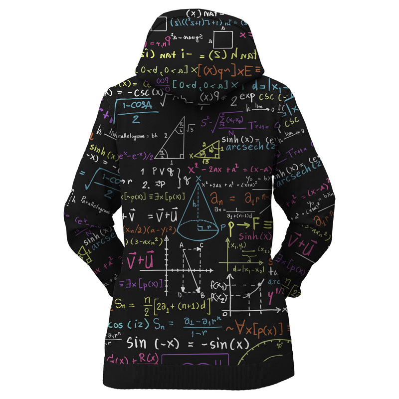 Mathematics Zipper Hoodies